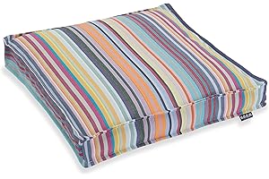 ‎HOCK H.O.C.K. Yucatan Outdoor Sitzkissen CLOU Stuhlkissen für den Garten, wasserabweisend/lichtecht (6-7) (40x40x5cm, Pastell)