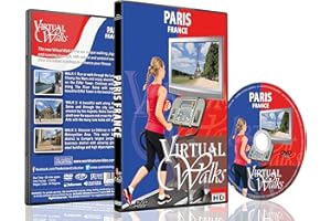 Virtual Walks - Paris France for Indoor Walking Treadmill and Cycling Workouts