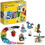 LEGO Classic Mattoncini e Funzioni, Idee Creatie per Costruire 7 Mini Modellini con Meccanismi e Ingranaggi, come una Balleri
