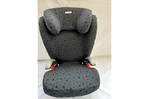 MOON-BEBE FUNDA PARA RÖMER KIDFIX (NEGRO)