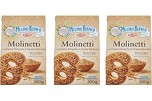 BROKER COMPANY SWEET MULINO BIANCO - BISCOTTI MOLINETTI DI GRANO SARACENO - 350 GR 3 Confezioni