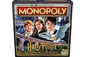 Monopoly HARRY POTTER Edition-sällskapsspel - Svensk-Finsk version
