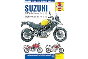 HAYNES Suzuki Dl650 V-strom '04 to '19 and Sfv650 Gladius '09 to '16
