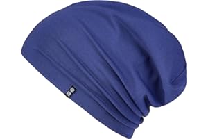 Enter the Complex® Berretto in Jersey Leggero, Uomo e Donna, Slouch Beanie in Cotone, Elasticizzato