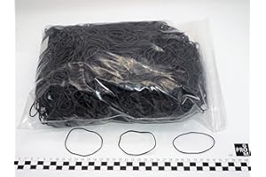 Progom-Elastiques-80(Ø50) mmx1.7mm-noir- sac de 1kg