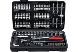 BGS Diy 92146 | Steckschlüssel-Satz | Antrieb 6,3 mm (1/4") | 130-tlg.