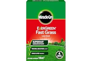 Miracle-Gro EverGreen Fast Grass Lawn Seed 420 g - 14 m2, Nylon/A