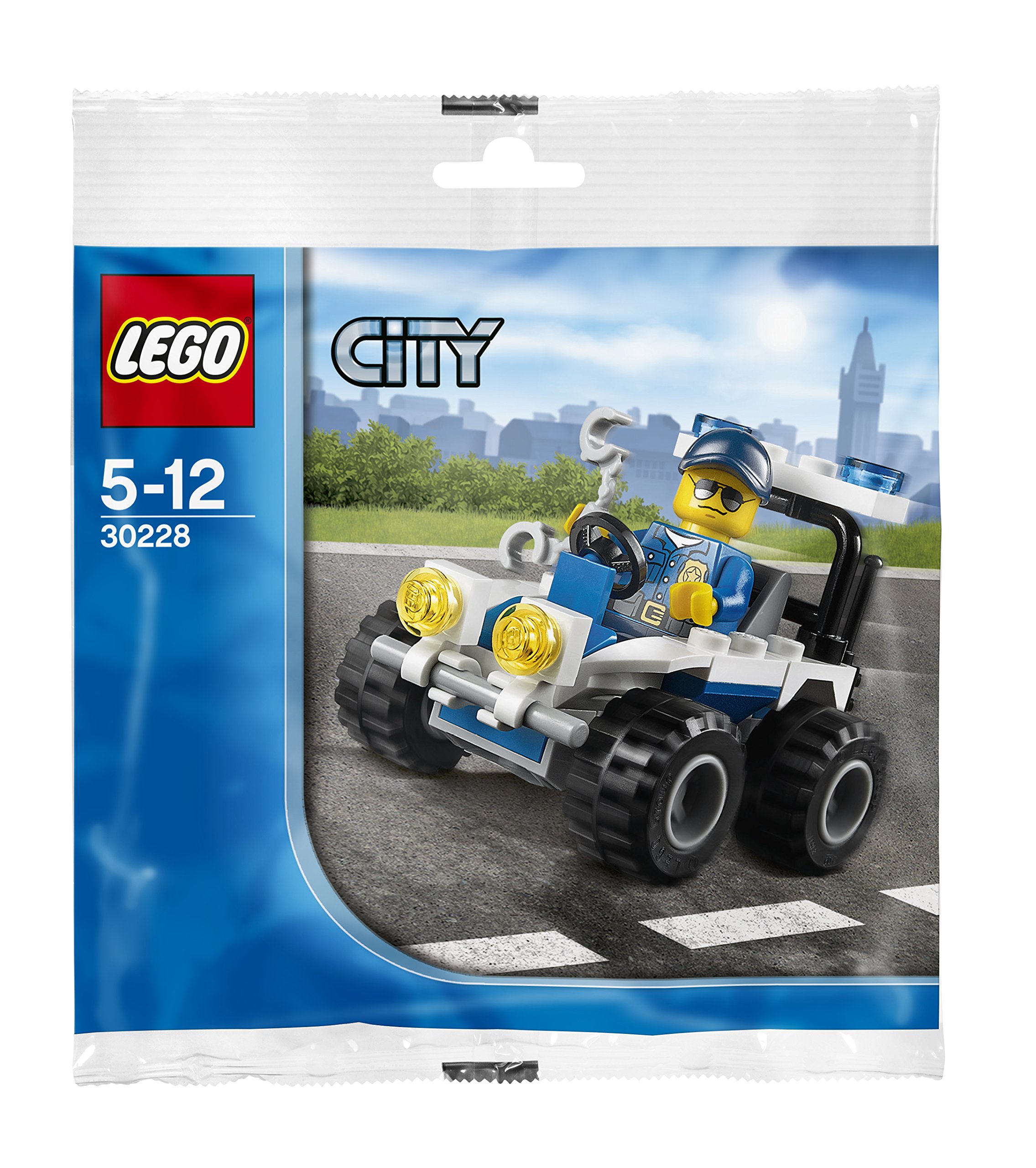 LEGO-City-Polizia-ATV-Set-30228-Insaccato
