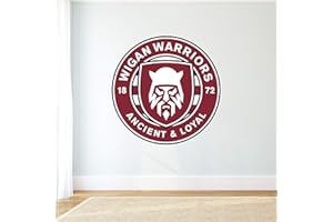 Beautiful Game Wigan Warriors Rugby Club - Crest Wall Sticker Decal Vinyl Poster Print (60cm)