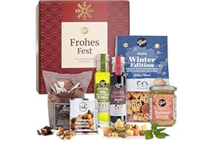 GEPP'S Gepp’s Feinkost Frohes Fest Geschenkset zur Weihnachtszeit | Tolles Weihnachts-Geschenk für Frauen und Männer | Geschenkbox zu Weihnachten mit Delikatessen hergestellt nach eigener Rezeptur
