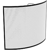 Fire Vida Buckton Spark Guard Fire Screen Metal Black Spark Guards
