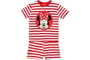 Disney T-Shirt and Shorts Set | Girls Minnie Mouse Clothes for Summer | Minnie Beach Shirt and Short