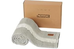 nottoc Tagesdecke Grün 160x220cm Einzelbettdecke - Premium Waffelpique 100% Baumwolle - Leichte Sommerdecke in Waffeloptik - Baumwolldecke als Bettüberwurf, Sofaüberwurf, Couch überwurf - Sofadecke