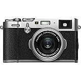 Fujifilm X 100F Kompaktkamera 24,3 MP CMOS III 6000 x 4000 Pixel Silber - Digitalkameras (24,3 MP, 6000 x 4000 Pixel, CMOS II
