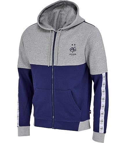 Veste Officiel Equipe De France Veste Officielle Equipe De France Football FFF - Polyester - Taille Enfant/Adulte Maillot De Foot France Veste Officiel Equipe De France Veste Officielle Equipe De France Football FFF - Polyester - Taille Enfant/Adulte Maillot De Foot France