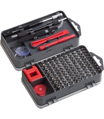 Kit de tournevis de précision 37 pièces, micro-embouts en
