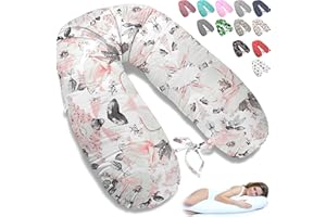 ‎EKM TRADE 170cm XXL Stillkissen Schwangerschaftskissen Lagerungskissen Seitenschläferkissen große Farbwahl Handmade 100% Zertifizierte Baumwolle Geräuschlos ekmTRADE (33)