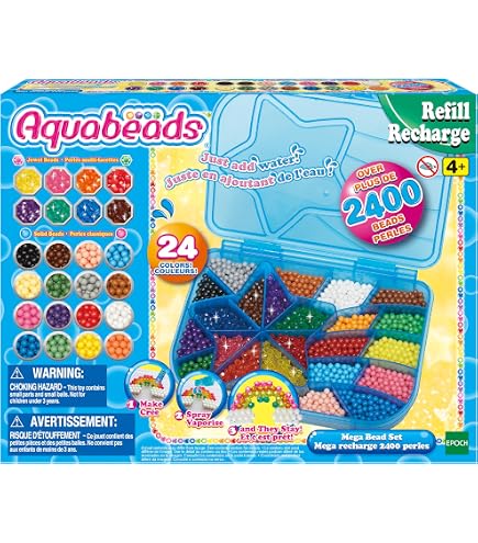 Aquabeads Pack Perline Gioiello Blu Epoch Para Imaginar 32708