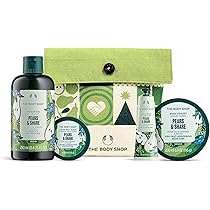 The Body Shop Pears & Share Essential Body Care Set, Vegan, 4