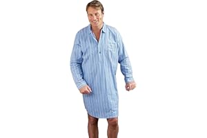 NIGHTWEAR HEAVEN Champion Men's Cotton Night Shirt