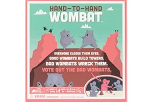 Exploding Kittens Hand to Hand Wombat Card Game by Fun Family Card Games for Adults Teens & Kids - Fun Party Games, 3-6 players