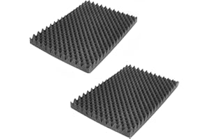 MC-CASES MCC-Schaumstofftechnik Pannello fonoassorbente bugnato, Pannello acustico, pannello acustico, isolamento 500 mm x 350 mm x 50 mm