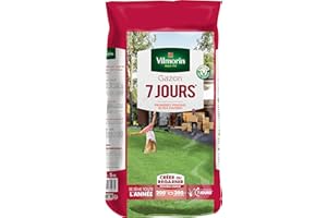 Vilmorin 4460716 Césped 7 DÍAS, 5 kg
