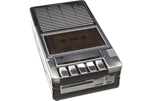 Cassette Recorder Tin by Elite Tins - Empty Storage Tin in shape of a cassette recorder