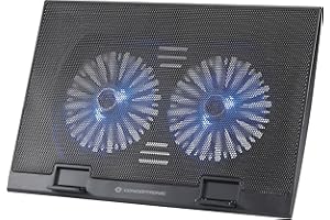 BASE REFRIGERACION PORTATIL CONCEPTRONIC 2 VENTILADORES