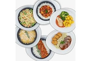 LUNCH4YOU Fertiggerichte – frisch zubereitet und gekühlt geliefert | Hausgemachtes Fertigessen, gesunde Mahlzeit & schnelles Essen für die Mikrowelle | 6 x 500g – (Variety Style Box)