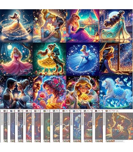 WHYCJXWL Diamond Art Full Drill Round Rhinestone, Winnie Pooh Diamond Art For Adults And Beginners, DIY 5D Diamond Art Kits For Home Wall Decor (12X16 In