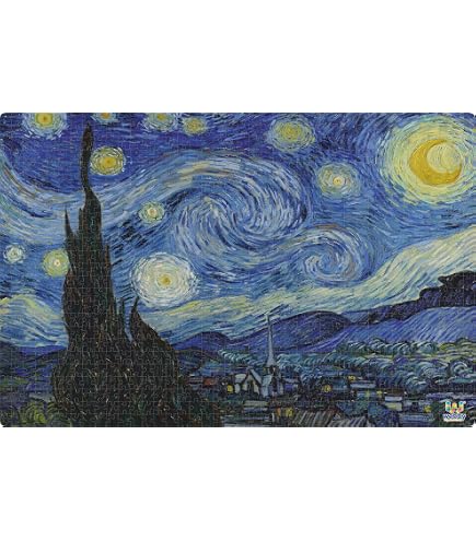 Buy Eurographics Starry Night by Vincent Van Gogh 1000-Piece