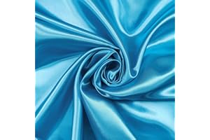 Panini Tessuti, Tela de raso satin de color liso en 40 colores – vendida por unidad – trabajos de costura, creaciones de sastrería y ropa