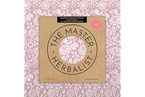 ‎THE MASTER HERBALIST The Master Herbalist nach Rose duftende Schubladeneinlagen in einem PINKEN William Morris Design. Enthält ätherisches ROSENÖL | Packung mit 5 Blättern