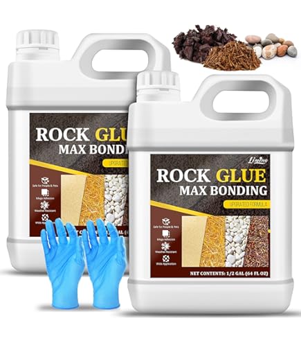 Ultimate Guide Grind Lijm 4 L - Bindmiddel Voor Grind Concentraat Gebruiksklaar Professionele Lijm Voor Grind Schors En Stenen Hars Met Applicator Voor Tuinpaden Voor Bui
