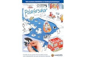 HCM KINZEL Scribble Down - 47122 - Décalcomanie et décor - Explorateur polaire