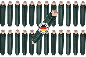 CATO TRADING Weichgeglühter PREMIUM Blumendraht Made in Germany Ø0,65mmx38m je Stück | Äußerst biegsam, stabil & flexibel als Bindedraht, Wickeldraht, Pflanzendraht, Pflanzenhilfe (Grün lackiert, 25 Stk.)
