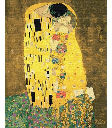 murando - Quadro da Dipingere con i Numeri Adulti romantico Paris 50x40 cm Dipinto con Numeri su Tela - Paint by Numbers - Quadri Numerati Bambini