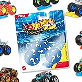 Hot Wheels Monster Trucks 1:64 Scale Vehicles, Giant Wheels and Collection Wheels, FYJ44