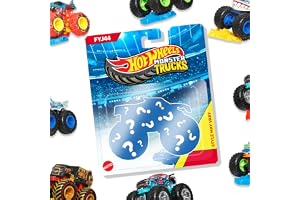 Hot Wheels Monster Trucks 1:64 Scale Die-Cast Assortment with Giant Wheels