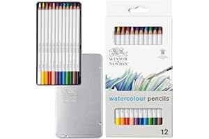 Winsor & Newton Studio Collection Crayons Aquarelle X12