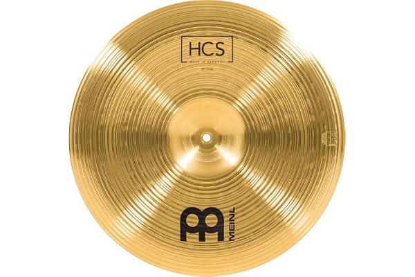 Meinl Cymbals HCS Cymbale China 18 pouces (45,72cm) pour Batterie – Finition Traditionelle en Laiton, fabriquée en Allemagne (HCS18CH)