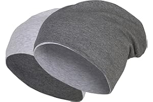 BALINCO 2 1 Berretto Reversibile - Reversibile Cappello floscio Beanie Lungo Jersey di Cotone Elastico Unisex Uomo Donna Berretto Heather in 24 Vari Colori (8)