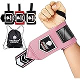 super NADIAK®Polsiere Palestra Fasce Polso Professionali Polsini Palestra resistenti performanti WristWraps Sollevamento Pesi