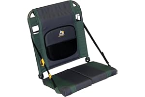 GCI Outdoor SitBacker Verstellbarer Kanusitz mit Rückenstütze