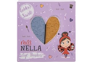‎MISS NELLA Miss Nella Makeup for Kids Eye Shadow - Non Toxic Make Up (Golden Sands)