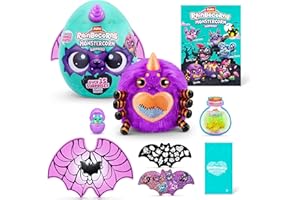 Rainbocorns ZURU Monstercorn Surprise di ZURU Scatola da scoprire con peluche, Regali di mostri fantasy per bambine, gioco di fantasia con accessori da indossare, slime (Spider)