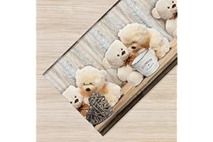 ILGRUPPONE Il Gruppone Passione Casa Tappeto Cucina Antiscivolo Made in Italy Passatoia Antimacchia Multiuso Corridoio Soggiorno Lavabile in Lavatrice - 112 Teddy - 50x250cm
