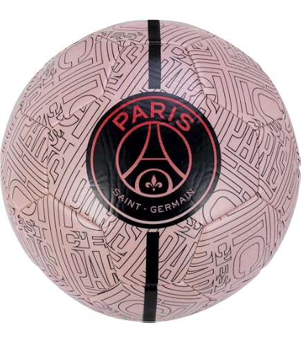 Ballon Paris Saint-Germain Officiel Taille 5 - Collection PSG En PVC