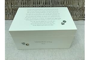 SHABBY CHIC PERSONALISED LTD PERSONALISED ~ Memory Box MUM BEREAVEMENT ~ LARGE ~ Keepsake In Memory of a loved one ~ any name~